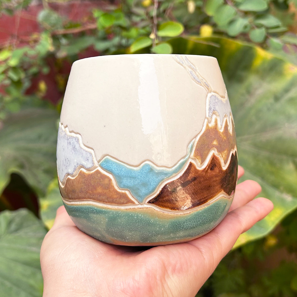 Taza de montañas