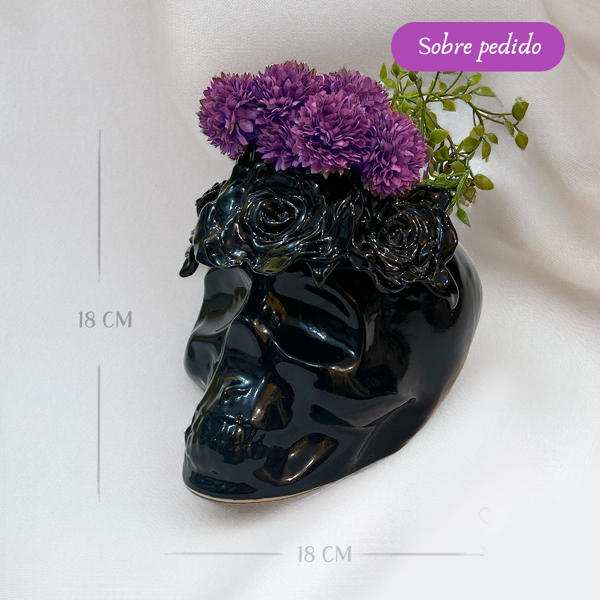 Maceta Cuaxicalli (Sobre pedido)