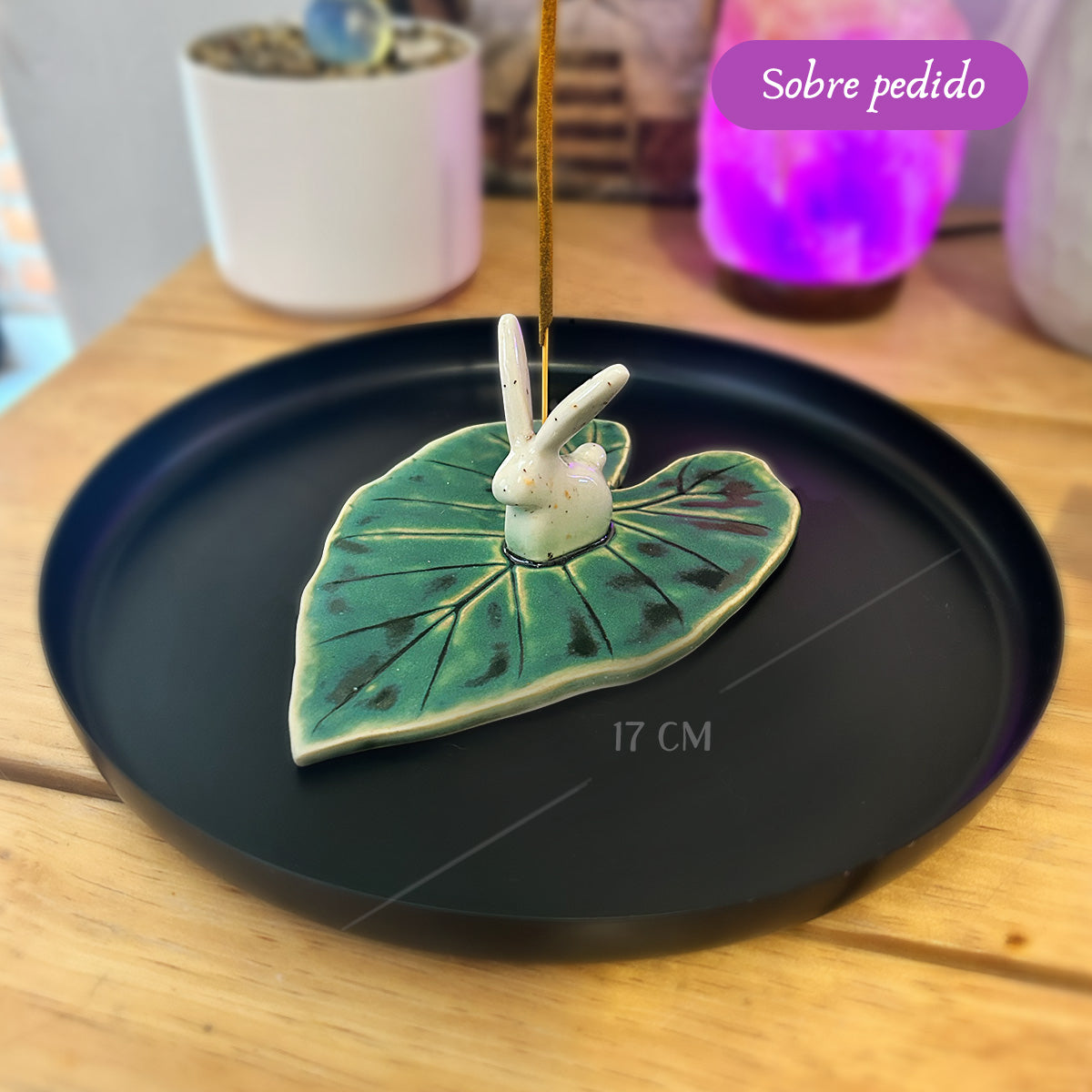 Porta inciensos de teporingo (Sobre pedido)