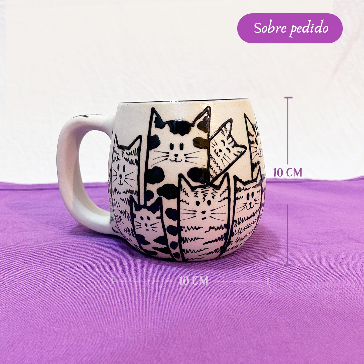 Taza de mishis (Sobre pedido)