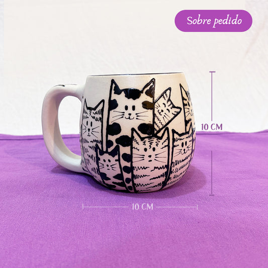 Taza de mishis (Sobre pedido)