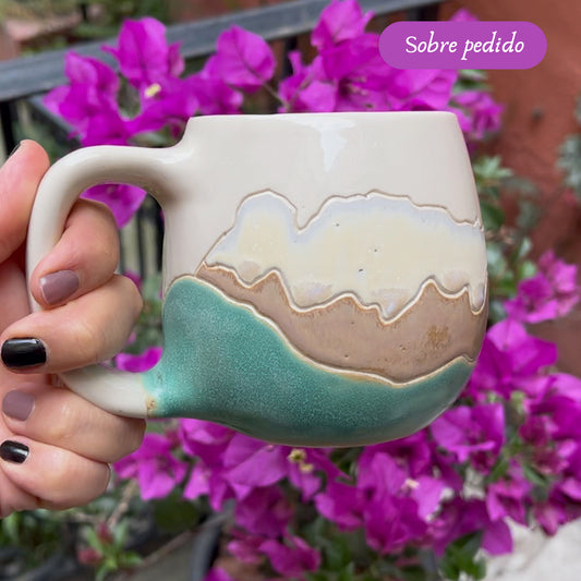 Taza IztaPopo (Sobre pedido)